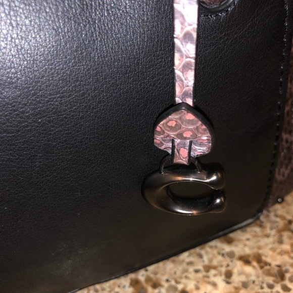 Final Price🎉Coach Dreamer 36 Colorblock Snakeskin - Picture 13 of 13